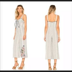 HouseOfHarlow x Revolve Lana Embroidered Jumpsuit